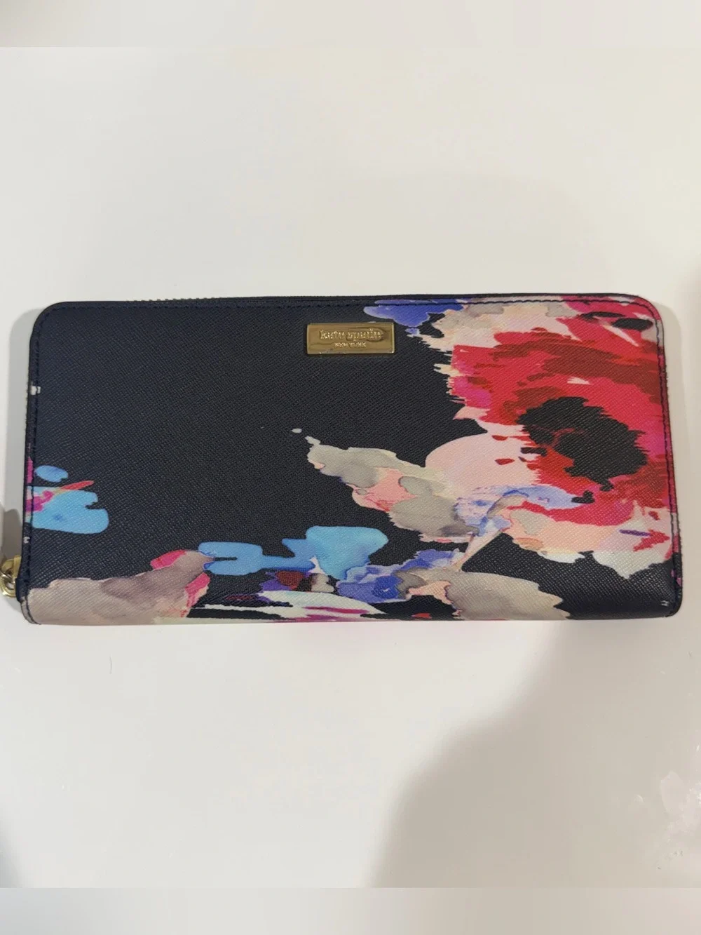 Kate Spade Floral Zip Around Wallet